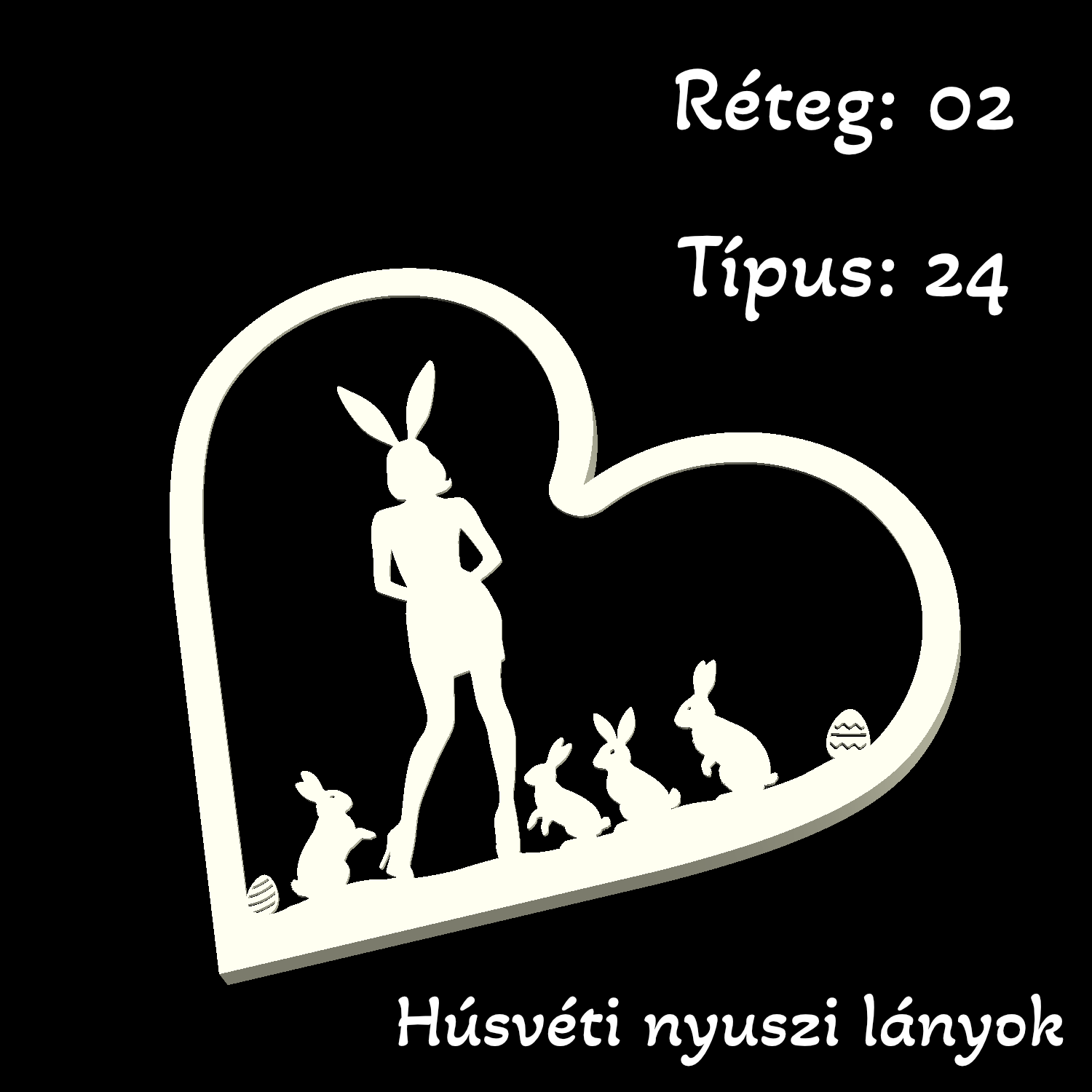 ShadowBox - Húsvét (felnőtt verzió)