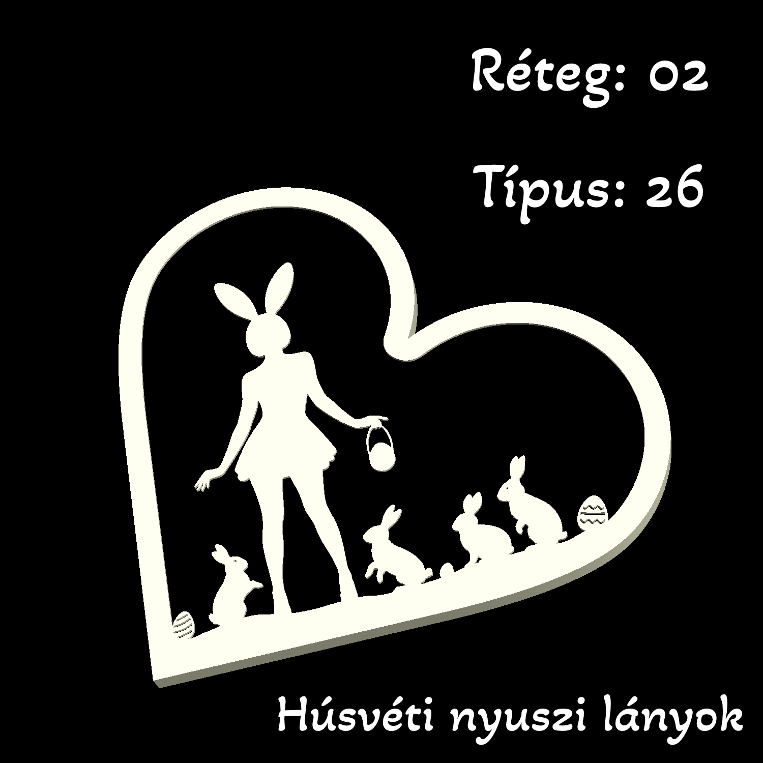 ShadowBox - Húsvét (felnőtt verzió)