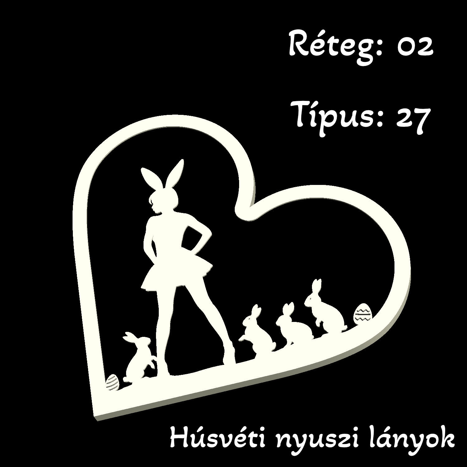 ShadowBox - Húsvét (felnőtt verzió)