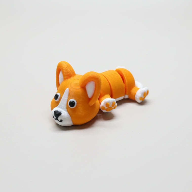 Flexi Corgi kulcstartó