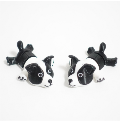 Flexi Border Collie kulcstartó