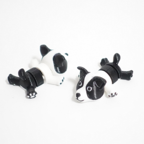 Flexi Border Collie kulcstartó