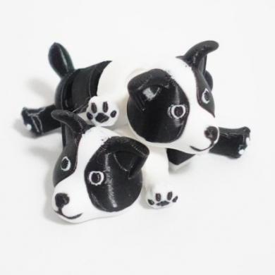 Flexi Border Collie kulcstartó