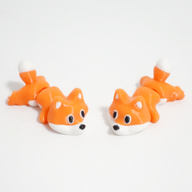 Flexi róka kulcstartó